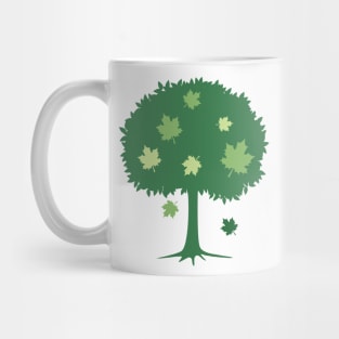Earth Day Cartoon Tree Mug